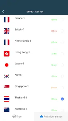 Thailand VPN android App screenshot 2